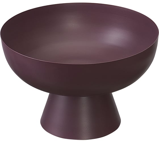 Блюдо Bergenson Bjorn на ножке Vivlend, диаметр 21 см, сливовое BB0000263