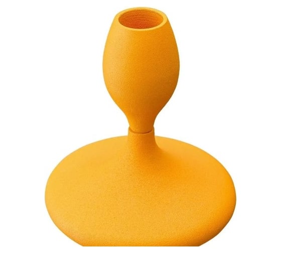 Подсвечник Bergenson Bjorn Vivlend, 29 см, оранжевый BB0000199