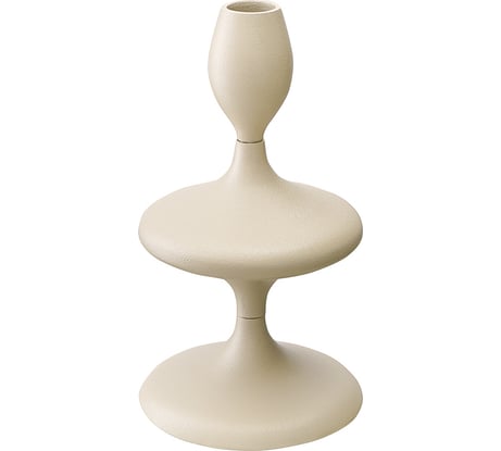 Подсвечник Bergenson Bjorn Vivlend, 20 см, бежевый BB0000198