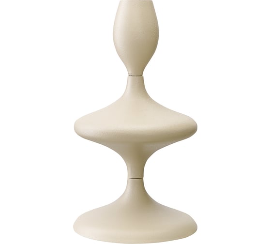 Подсвечник Bergenson Bjorn Vivlend, 20 см, бежевый BB0000198
