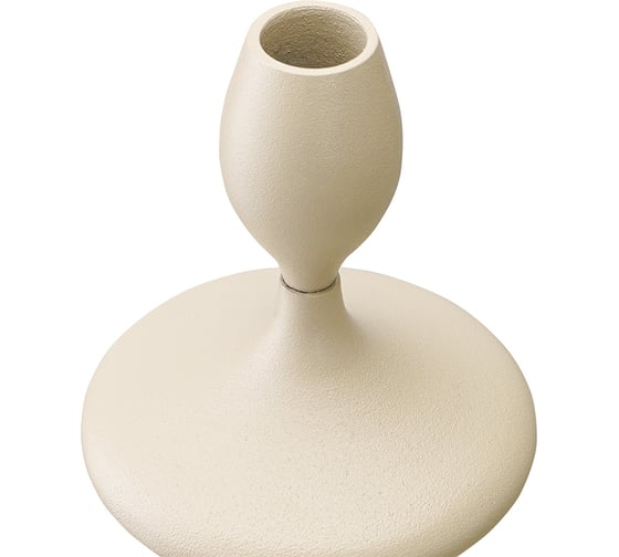 Подсвечник Bergenson Bjorn Vivlend, 20 см, бежевый BB0000198