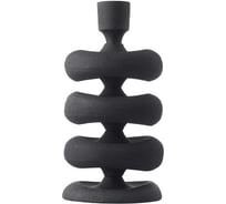 Подсвечник Bergenson Bjorn Vivlend, 22 см, черный BB0000197