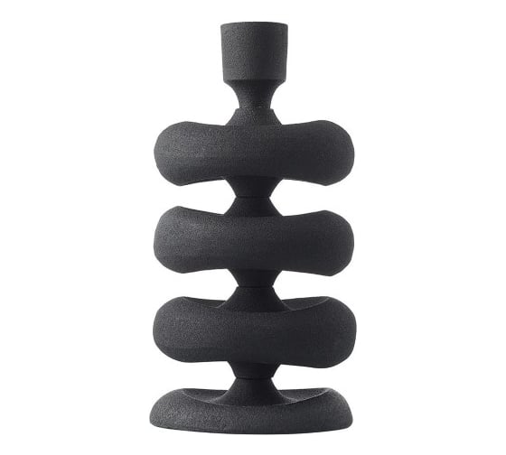 Подсвечник Bergenson Bjorn Vivlend, 22 см, черный BB0000197