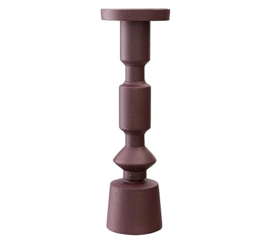 Подсвечник Bergenson Bjorn Vivlend, 35 см, сливовый BB0000203