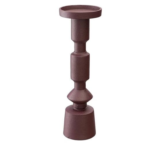 Подсвечник Bergenson Bjorn Vivlend, 35 см, сливовый BB0000203