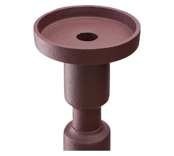 Подсвечник Bergenson Bjorn Vivlend, 35 см, сливовый BB0000203