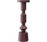 Подсвечник Bergenson Bjorn Vivlend, 35 см, сливовый BB0000203 1