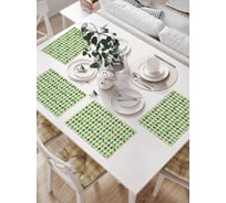 Салфетки на стол для сервировки JOYARTY прямоугольные, плейсмат "Украли ёлку" , 32x46 см, в комплекте 4шт. np_427867