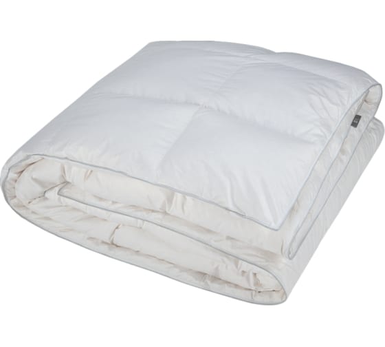 Одеяло Guten Morgen стандартное, белый гусиный пух категории экстра, батист, Royal, 200x220 см ОспР-200-220 1