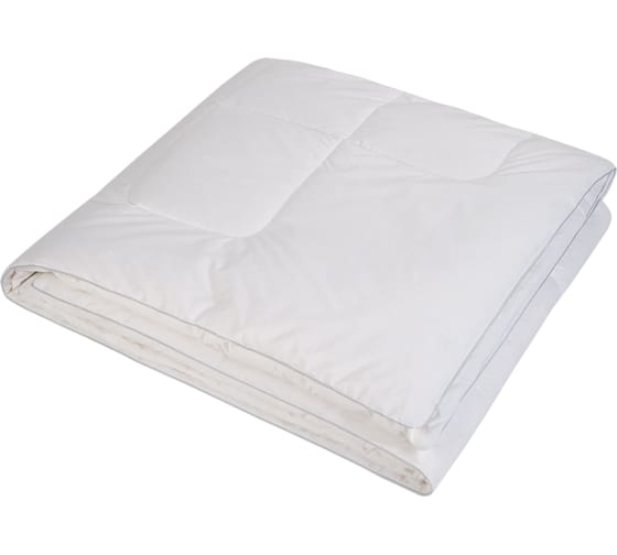 Одеяло Guten Morgen стандартное, белый пух первой категории, тик, Marlene, 140x205 см ОСпма-140-205 1