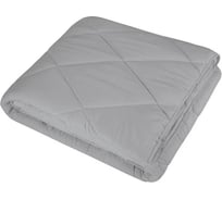 Одеяло Guten Morgen холлофайбер, микрофибра, Softt, серый, 200x220 см ОсфтСер-200-220