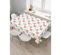Прямоугольная водоотталкивающая скатерть на стол JoyArty Сказочные котики 120x145 tcox_427901_120x145