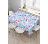 Прямоугольная водоотталкивающая скатерть на стол JoyArty Новогоднее настроение 120x145 tcox_427899_120x145