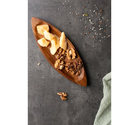 Сервировочное блюдо TAVOLONE Serpiano акация, размер 25х8х2см 806774494211