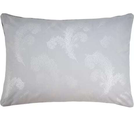 Подушка Guten Morgen средняя, пух первой категории, тик, Charlotte Pearl, 50x70 см ПСШП-50-70