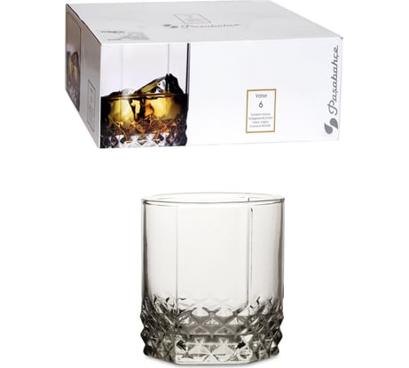 Стакан Pasabahce PSB д/виски 325 мл 6 шт. ВАЛЬС 42945