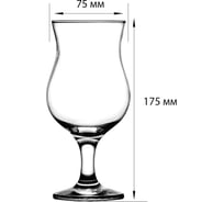 Набор бокал для коктейля Pasabahce PSB 380 мл БИСТРО 12 шт. 44872СЛ1 30873111