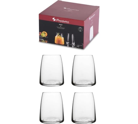 Стакан Pasabahce PSB 390 мл 4 шт. PINOT 420742