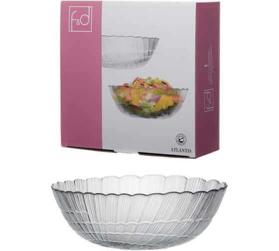 Салатник Pasabahce F&D 226 мм АТЛАНТИС 10249