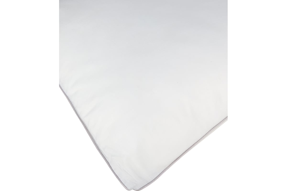 Подушка Guten Morgen стеганая, лебяжий пух, микрофибра, Fly, 50x70 см ...