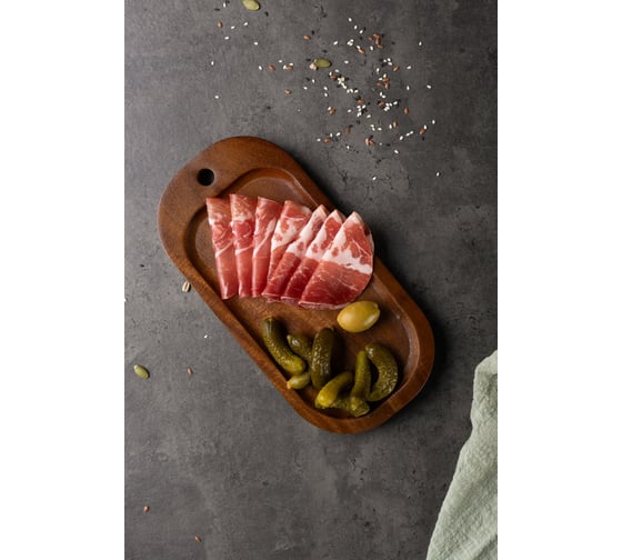Сервировочное блюдо TAVOLONE Samedan акация, размер 24х12х1,6см 806566634510