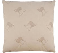Подушка Guten Morgen стеганая, шерсть овечья, поплин, Standard Woolly, 68x68 см ПсСВ-п-68-68