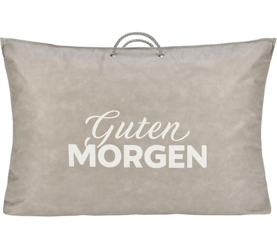 Подушка Guten Morgen стеганая, шерсть верблюжья, тик, Premium Desert, 50x70 см ПсПД-т-50-70