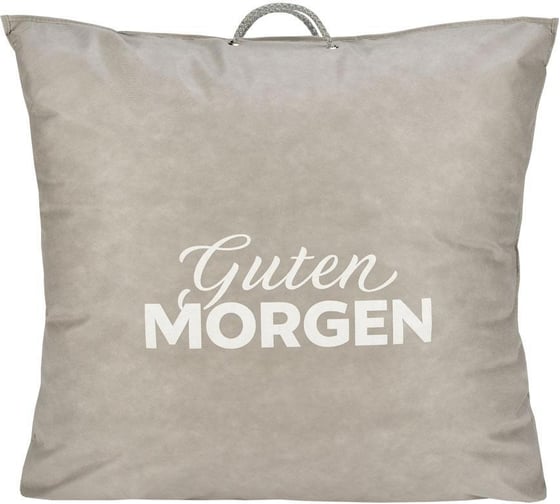 Подушка Guten Morgen стеганая, шерсть верблюжья, тик, Premium Desert, 68x68 см ПсПД-т-68-68