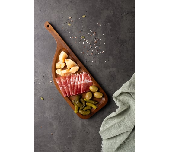 Сервировочное блюдо TAVOLONE «Semsal», акация, 37х13х2 см 806498923631