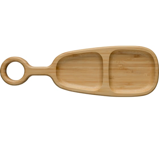 Сервировочная менажница TAVOLONE «Vaughan», бамбук, 32х10,5х2 см 806726728398