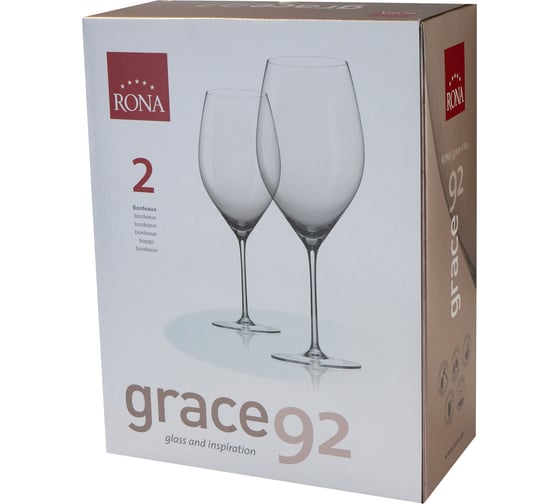 Набор бокалов для вина RONA Grace 920 мл, 2шт 806150525455