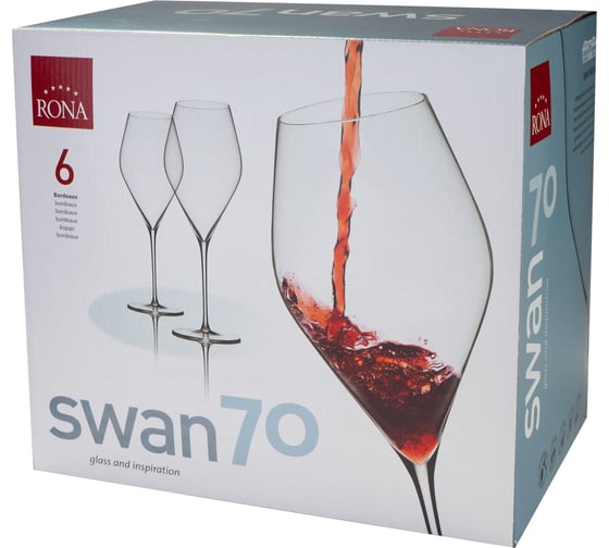 Набор бокалов для вина RONA Swan 700мл, 6шт 806339105892