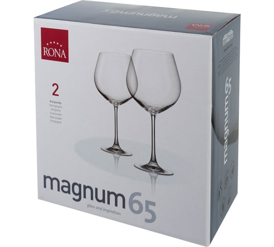 Набор бокалов для вина RONA Magnum 650мл, 2шт 806682090510
