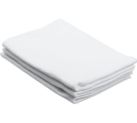 Вафельная отбеленная салфетка ЛАЙМА, плотность 120 г/м2, комплект 50 шт., 604757