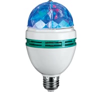 Лампа ОНЛАЙТ OLL-DISCO-3-230-RGB-E27 61120