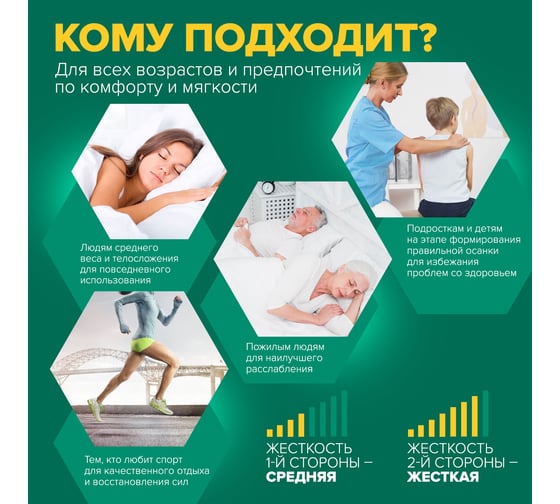 Матрас Sleeptek Duplex Strutto Cocos 90*190 SDSC-00036-2491