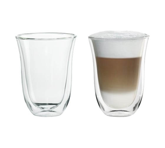 Чашки для латте DeLonghi Latte cups 2 шт 5513284171