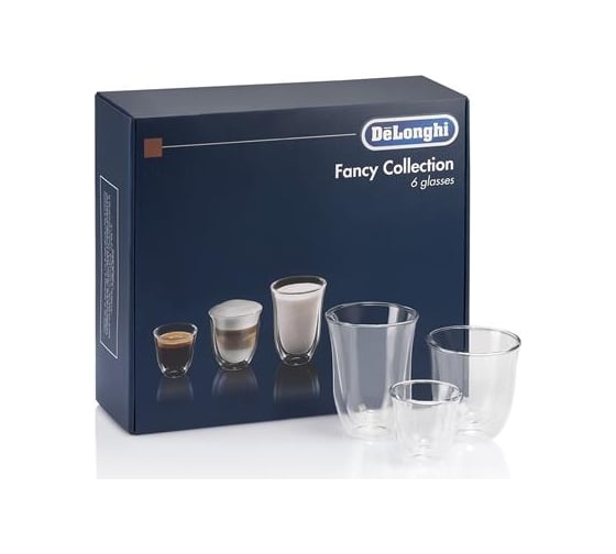 Набор чашек DeLonghi DLSC302 Glasses Set 6 шт 5513284451