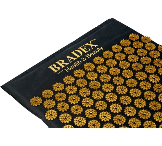 Акупунктурный коврик BRADEX нирвана черный, классическая серия KZ 0675