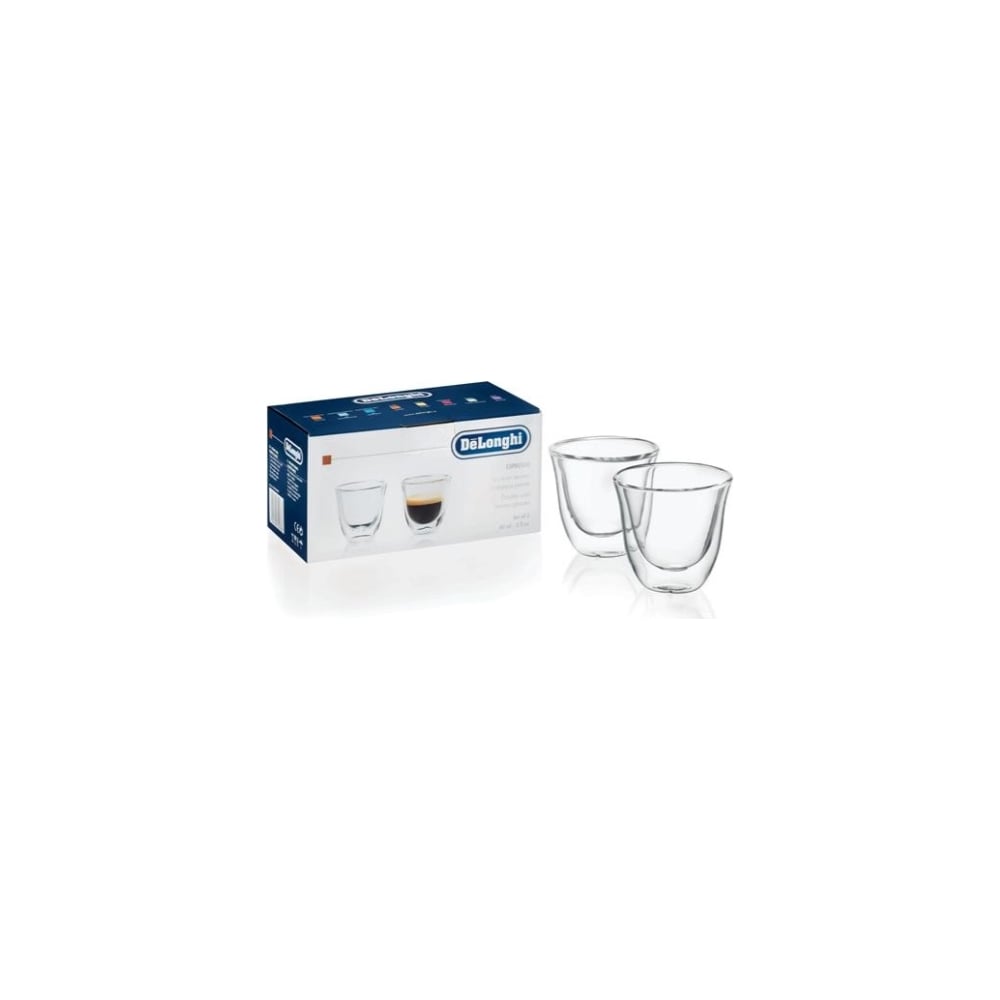 Чашки для эспрессо DeLonghi Espresso cups 2 шт 5513214591 - выгодная ...