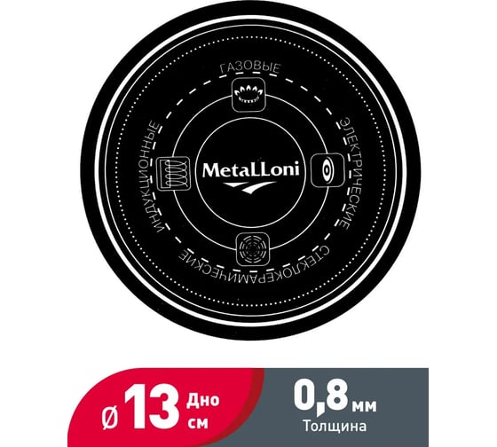 Эмалированный чайник со свистком MetaLLoni EM-25101/66 2.5 л Р1-00004192