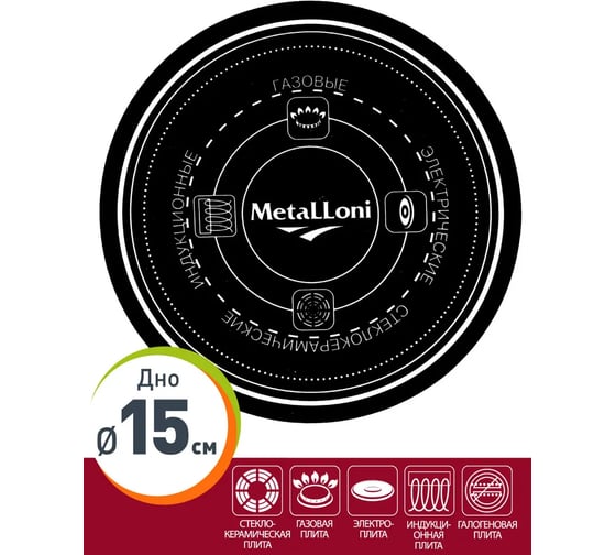 Эмалированный чайник с керамической ручкой MetaLLoni EM-251x1/73 2.5 л, Гуси Р1-00012988