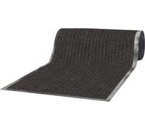 Ворсовый влаго-грязезащитный коврик ЛАЙМА 90х1500 см, толщина 7мм, черный, 602880