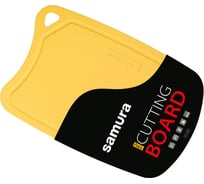 Доска Samura термопластиковая, 380x250x2 мм, желтая SF-02Y/K