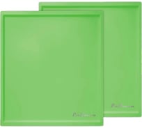 Поддон для пастилы Pullman 2 шт., универсальный, прямоугольный, 327x288x6,6 мм PL-010203-2 зеленый