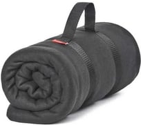Плед Tplus 1500x2400 мм флис, чёрный T021096