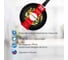 Сковорода STARWIND Chef Induction SW-CHI4026 круглая 26 см покрытие Pfluon несъемная ручка без крышки черный 1776104 8