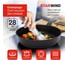 Сковорода STARWIND Chef Induction SW-CHI4028 круглая 28 см покрытие Pfluon несъемная ручка без крышки черный 1776108 5