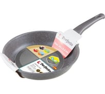 Сковорода PERFECTO LINEA 26x6.0 см, для индукционных плит, Grey + Крышка стеклянная 26 см 55-260111-1