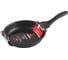 Сковорода PERFECTO LINEA 24x5.5 см, Black + Крышка стеклянная 24 см 55-240013-1 1